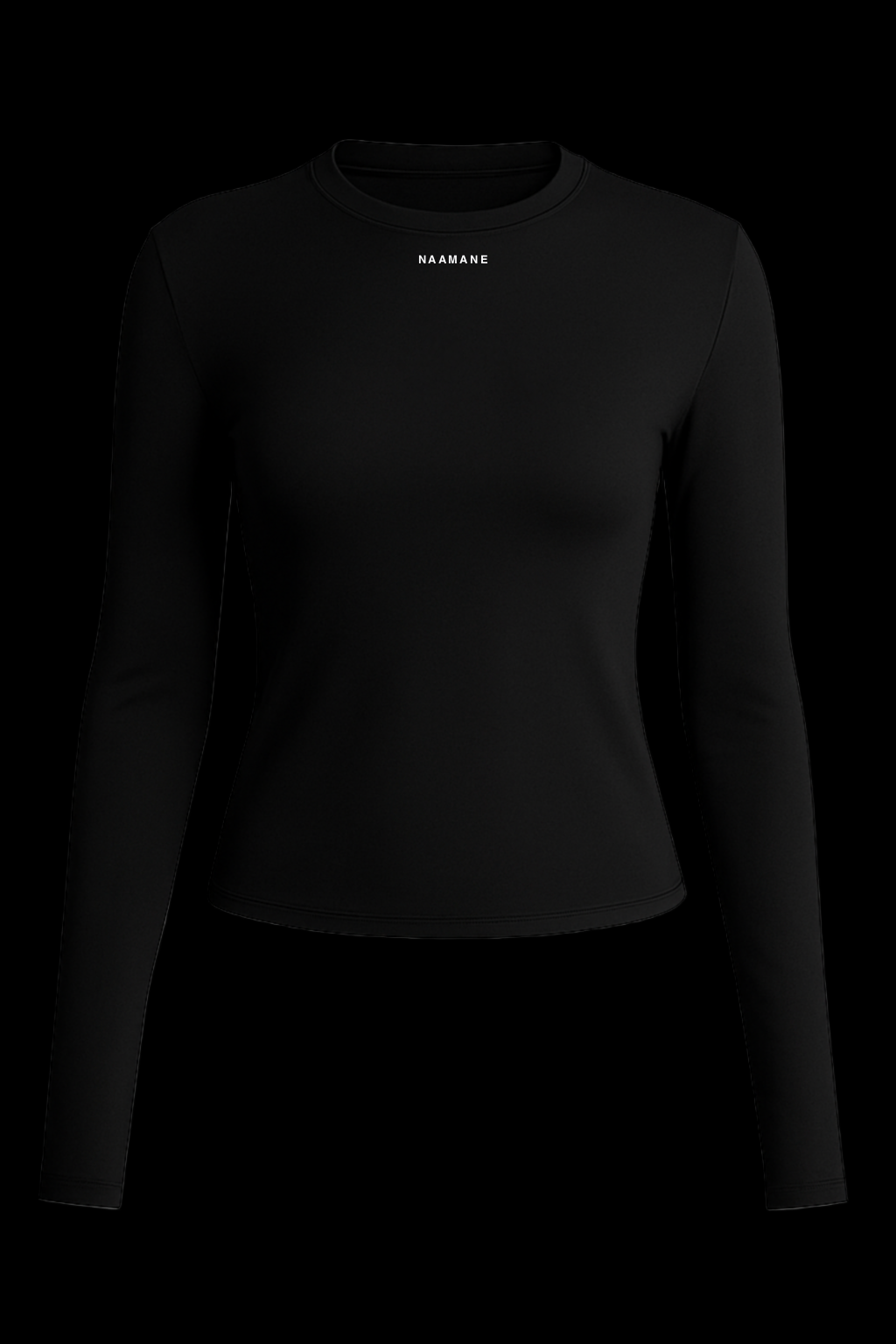 CORRIGERENDE LONGSLEEVE TOP NAAMANE BLACK