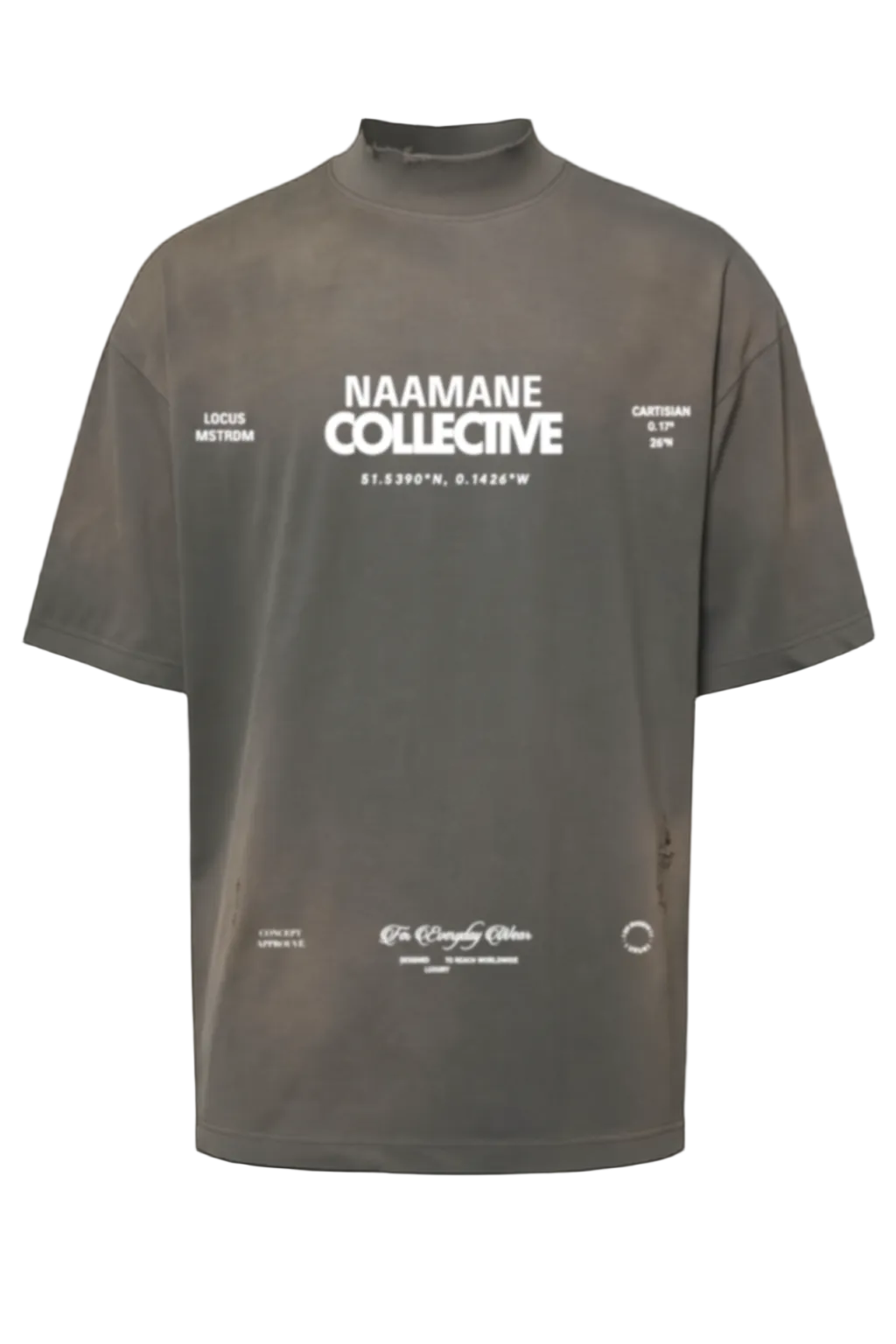 OVERSIZED GREY DRESS TSHIRT NAAMANE