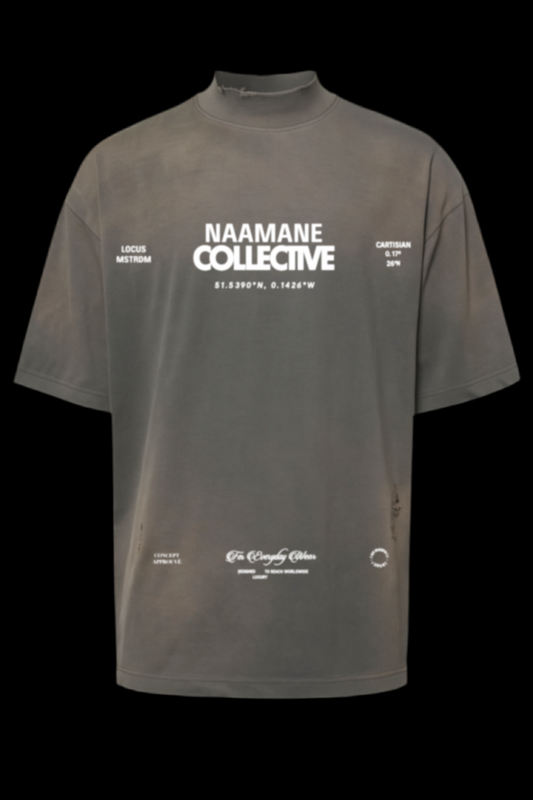 OVERSIZED GREY DRESS TSHIRT NAAMANE