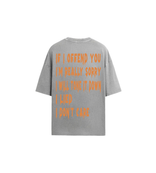 *NEW* OVERSIZED GREY “I LIED” TSHIRT