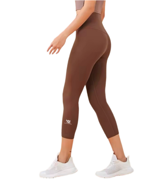 HIGH WAIST SUMMER LEGGING BROWN NAAMANE