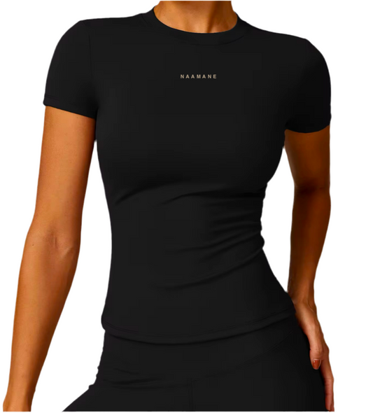 CORRIGERENDE TOP BLACK NAAMANE