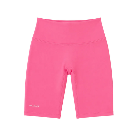PINK NYLON YOGASHORT