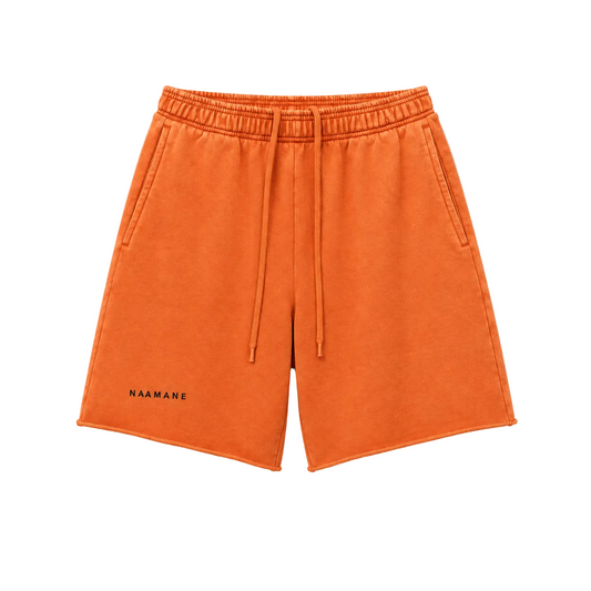 ORANGE OVERSIZED SHORT NAAMANE