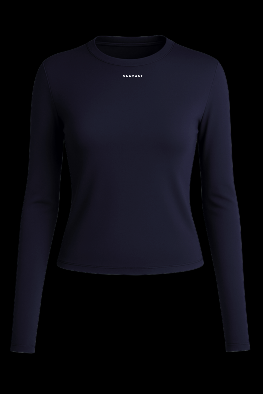 CORRIGERENDE LONGSLEEVE TOP NAAMANE STEEL BLUE