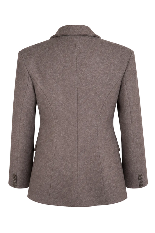 VINTAGE BROWN/TAUPE BLAZER NAAMANE