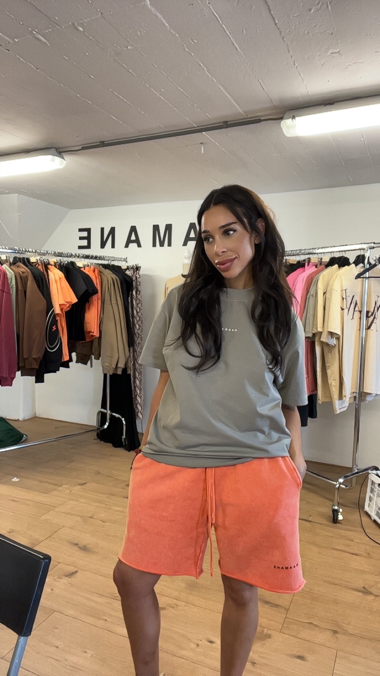MOSS GREEN NAAMANE TSHIRT
