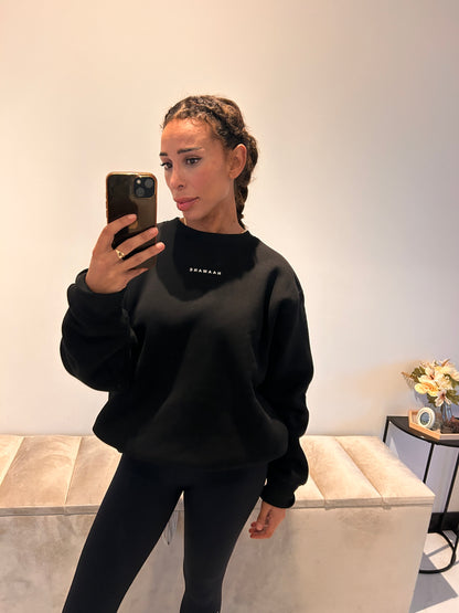 THICK BLACK NAAMANE SWEATER