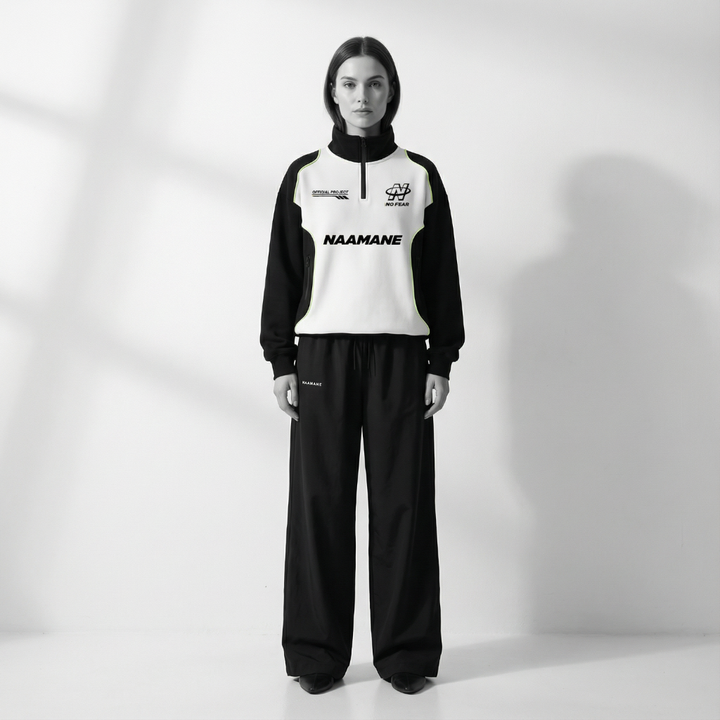 QUARTER ZIP SWEATER NAAMANE